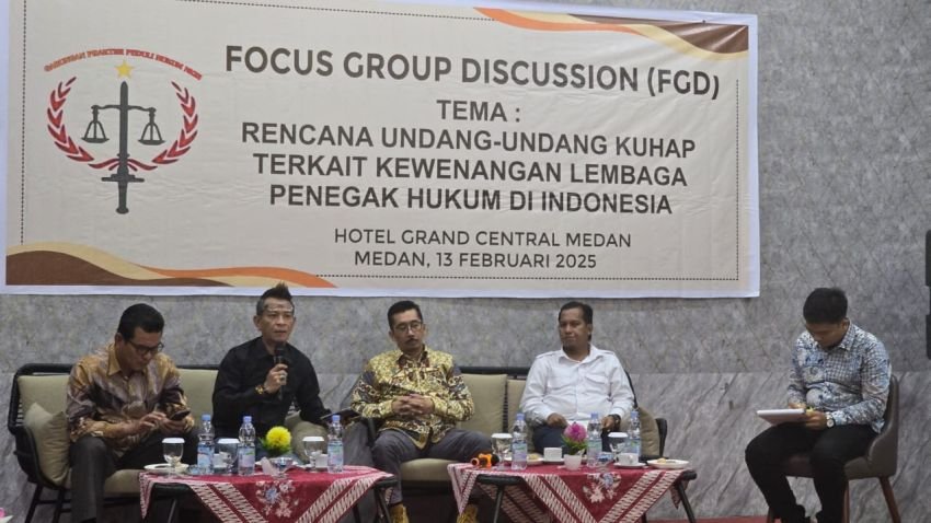 Sorotan Terhadap RUU KUHAP: Praktisi Hukum di Medan Bahas Kewenangan Lembaga Penegak Hukum