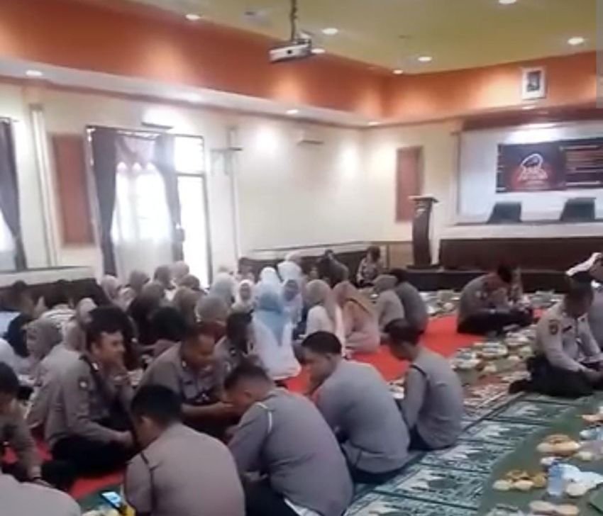 Polres Pematangsiantar Gelar Acara Punggahan Sambut Bulan Suci Ramadhan 1446 H