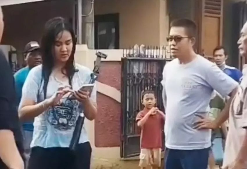 Konten Kreator Diusir Warga Saat Buat Video di Lokasi Banjir Bandar Lampung, Dituding Cari Sensasi