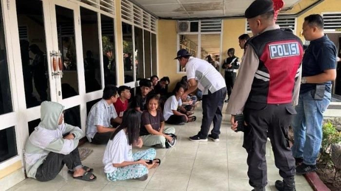 Razia Gabungan di Binjai, Belasan Orang Positif Narkoba, Orangtua Khawatir Anaknya Diamankan