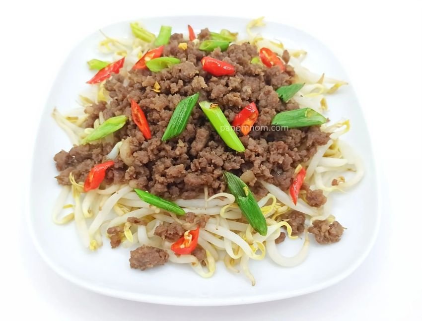 Tumis Taoge Daging Giling, Menu Sahur Praktis dan Bergizi untuk Puasa Hari Pertama 2025