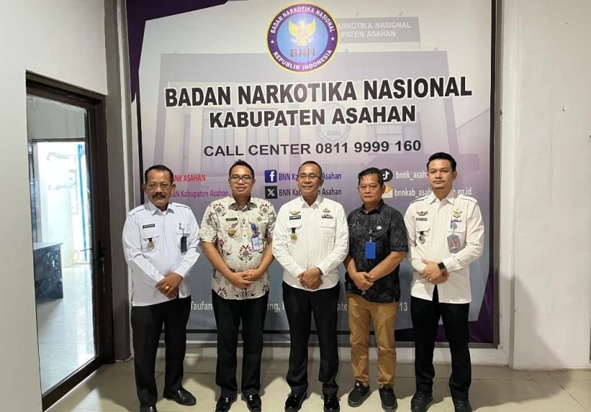 Komitmen Berantas Narkoba, Lapas Kelas IIA Labuhan Ruku Koordinasi Dengan BNNK Asahan