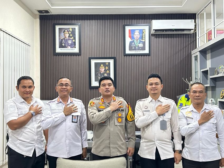 Wujudkan Sinergitas, Kalapas Labuhan Ruku Kunjungi Polres Batubara