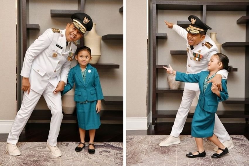 Dedi Mulyadi Luangkan Waktu Bersama Putri Sebelum Pelantikan Sebagai Gubernur Jawa Barat