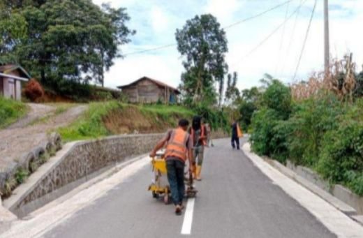 Jalan di Toba Semakin Mulus, 39 Kilometer Pembangunan Jalan Sukses Tuntas