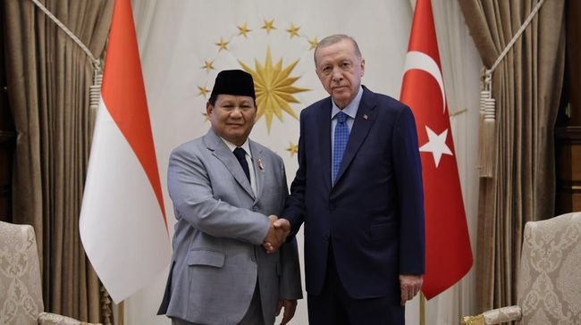 Presiden Prabowo Subianto Dorong Kerja Sama Industri Pertahanan dengan Turki