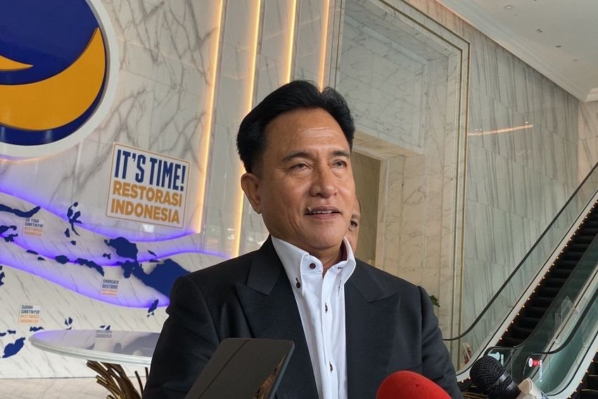 KPK Tahan Hasto Kristiyanto, Yusril: Proses Hukum Harus Dihormati