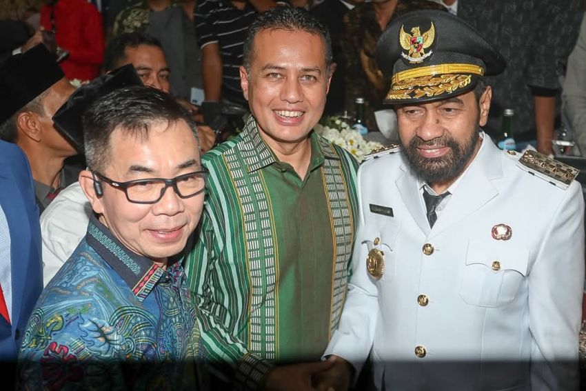 Angota DPR RI Haji Musa Rajekshah Ucapkan Selamat Kepada Mualem Muzakir Manaf dan Fadhullah atas Amanah Sebagai Gubernur dan Wakil Gubernur Aceh