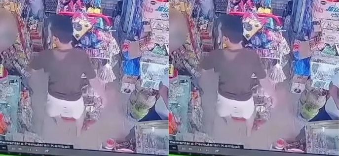 Viral! Video Kekerasan Dalam Rumah Tangga di Minimarket Batu Bara, Warganet Kecewa Tak Ada yang Meleraikan