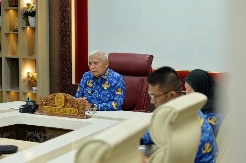 Rakor Penyelenggaraan Pemda Bersama Sejumlah Menteri, Wagub Sumut Minta &lsquo;Kejar&rsquo; Proses Revisi RTRW