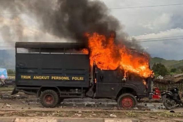 Kericuhan di Acara Syukuran Bupati Jayawijaya, Enam Orang Terluka dan Tujuh Mobil Dirusak