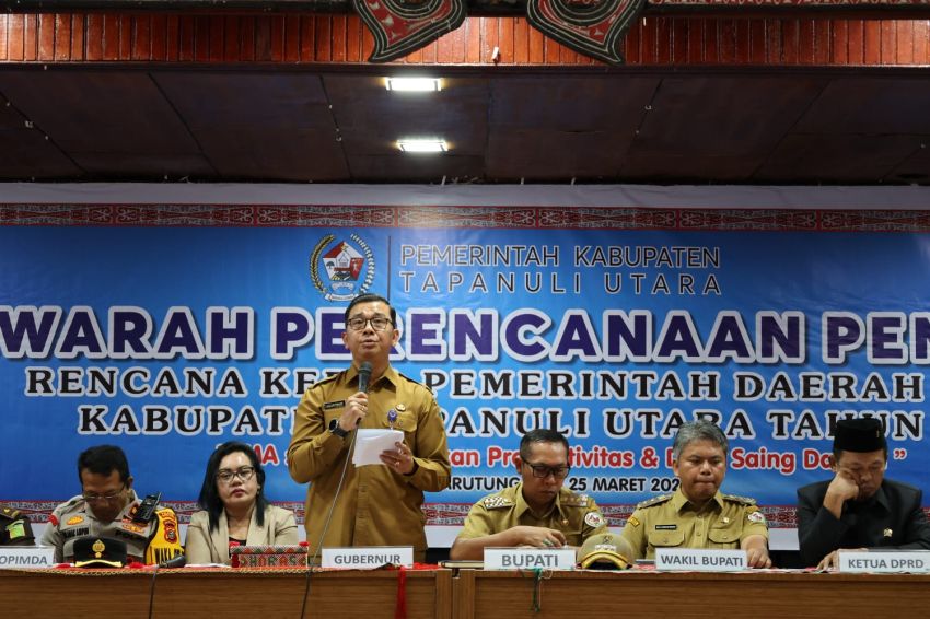 Bobby Nasution: Musrenbang RKPD 2026 Harus Fokus pada Pembangunan yang Merata dan Berkelanjutan