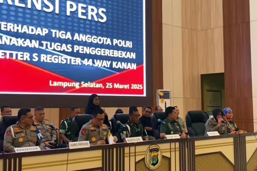 Oknum Polisi Brimob Polda Sumsel Jadi Tersangka Kasus Judi Sabung Ayam di Way Kanan