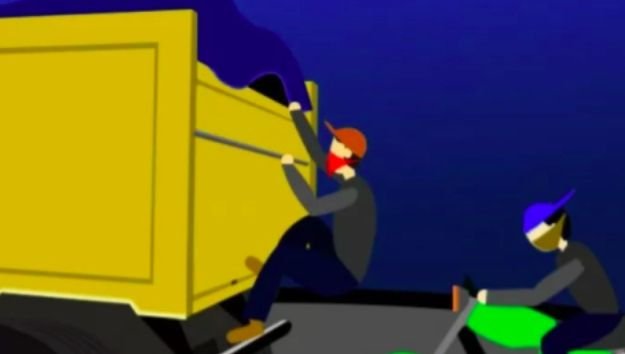 Aksi Bajing Loncat Curi Minyak dari Mobil Pikap di Koja Viral di Sosial Media