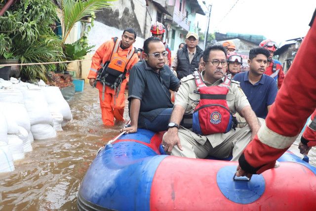 Rano Karno: Pengerukan Sungai dan Waduk Sudah Dilakukan, Namun Curah Hujan Tinggi Penyebab Banjir DKI
