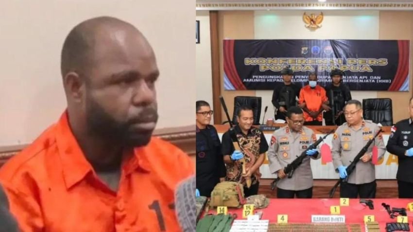 Mantan Anggota TNI Ditangkap dalam Kasus Penyelundupan Senjata untuk KKB Papua