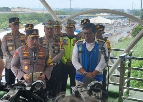 Kapolri Prediksi Puncak Arus Mudik Akan Terjadi Malam Ini, Polisi Siaga di Tol Trans Jawa