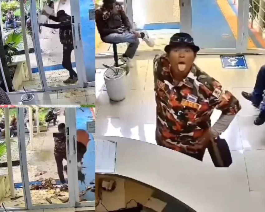 Kecewa Tak Temui Kadinkes, Ormas Laskar Merah Putih Rusak Kantor Dinkes Bekasi