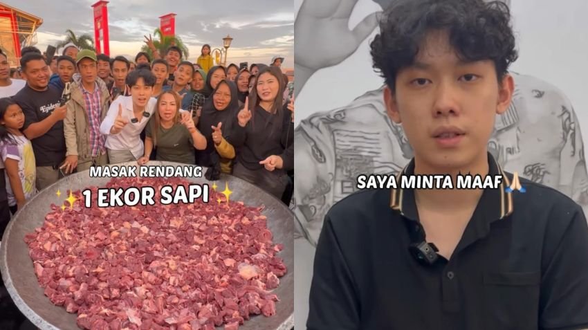 Willie Salim Terancam Dilaporkan ke Polisi, Minta Maaf Usai Konten Rendang Viral di Palembang