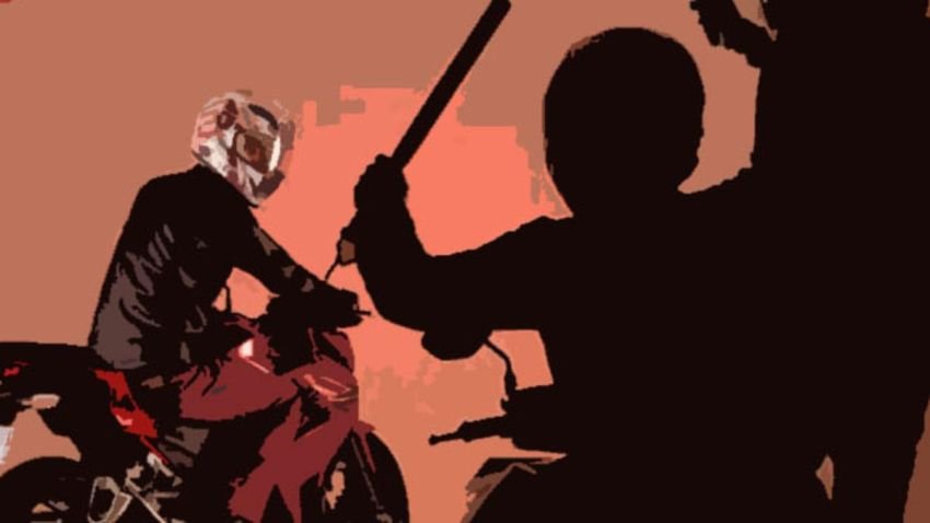 Begal Modus Baru Mengincar Pengendara Motor di Palembang, Seorang Kurir Ojek Online Jadi Korban