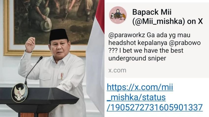 Direktur IPR Soroti Ancaman Pembunuhan Presiden di Platform X, Desak Penegakan Hukum