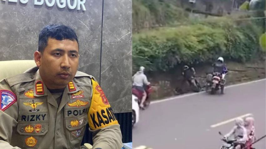 Polres Bogor Copot Aipda H Setelah Video Patwal Viral di Puncak