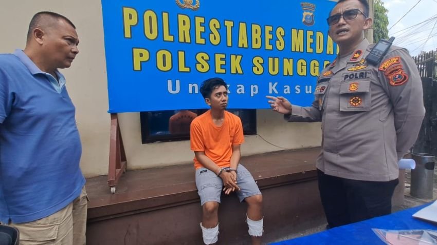 Polsek Sunggal Lumpuhkan Spesialis Curanmor, 15 Lokasi Kos-Kosan dan Parkir Jadi Sasaran