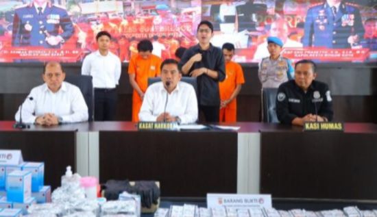 Gempur Narkoba! Polresta Bogor Kota Amankan 27 Tersangka dalam 30 Hari Terakhir