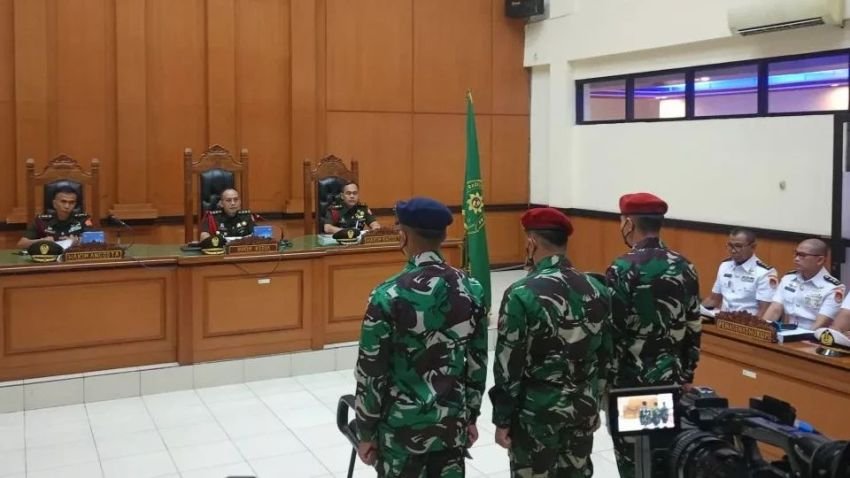 Sertu Rafsin Hermawan, Salah Satu Oknum TNI AL, Dituntut 4 Tahun Penjara Terkait Kasus Penadahan Mobil Bos Rental