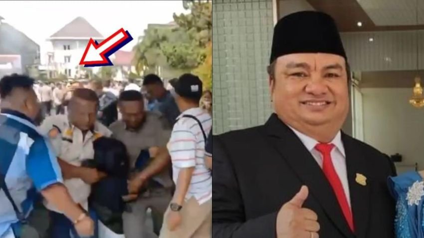 Mahasiswa USI Dipukul dan Diseret Saat Demo, Ketua Komisi I DPRD Pematangsiantar Bantah