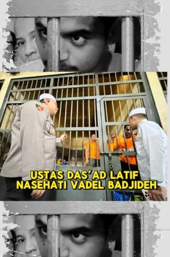 Vadel Badjideh Terekam Kamera dalam Video Ceramah Ustaz Das'ad Latif di Polres Jakarta Selatan