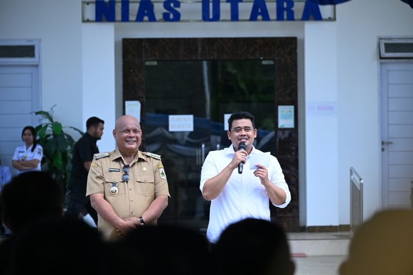 Gubernur Bobby Nasution Kunjungi Nias Utara, Fokuskan Solusi Kesehatan dan Infrastruktur