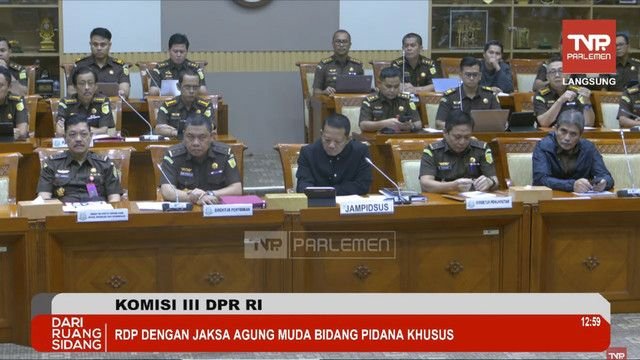 Komisi III DPR Gelar Rapat Tertutup Bahas Kasus Penanganan Hukum oleh Kejaksaan Agung