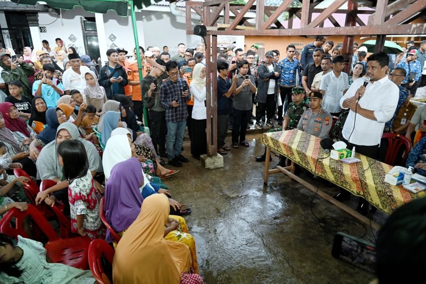 Tinjau Banjir Bandang Padangsidimpuan, Bobby Nasution Bantu Perbaikan dan Penanganan Pascabanjir