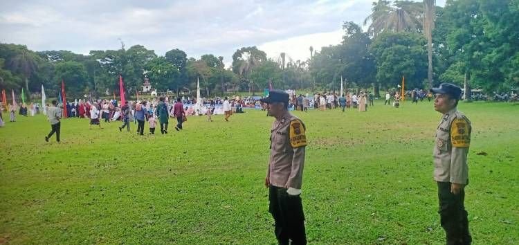 Polres Pematangsiantar Lakukan Pengamanan Ketat untuk Sholat Idul Fitri 1446 H