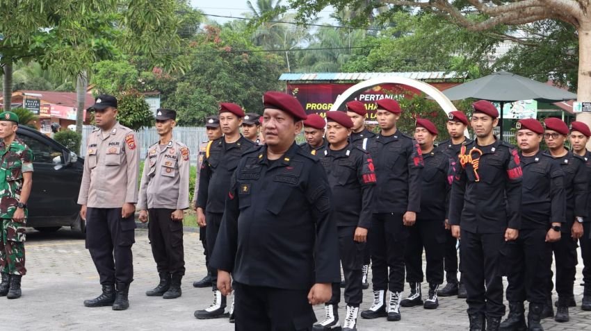 Tingkatkan Kesiapan Pengamanan, Lapas Labuhan Ruku Gelar Apel Siaga