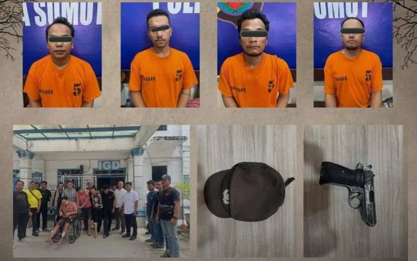 Aksi Pemerasan Polisi Gadungan Terungkap, 4 Pelaku Ditangkap di Tanah Karo