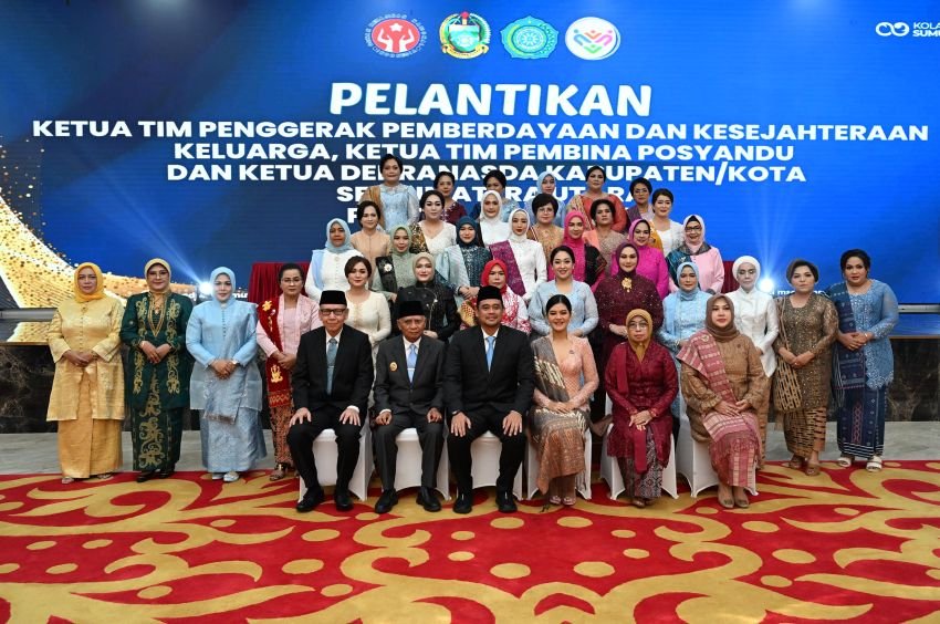 Gubernur Ingatkan TP PKK Sumut Pahami Visi Presiden, Gubernur dan KDh