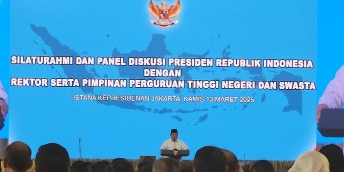 Prabowo Berkelakar Cari Jaksa Agung Burhanuddin di Pertemuan Rektor, Sebut Lagi Ngejar Orang?