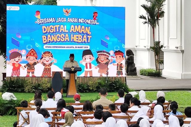 Prabowo Subianto Resmikan PP Tentang Sistem Elektronik untuk Perlindungan Anak