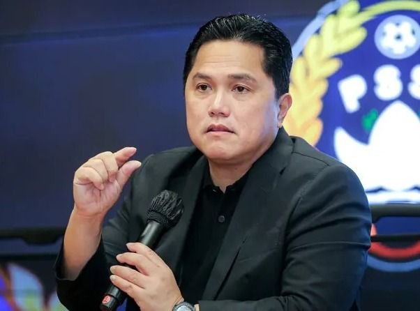 Ketua Umum PSSI Erick Thohir Harapkan Timnas Indonesia Maksimalkan Dua Laga Pamungkas Kualifikasi Piala Dunia 2026
