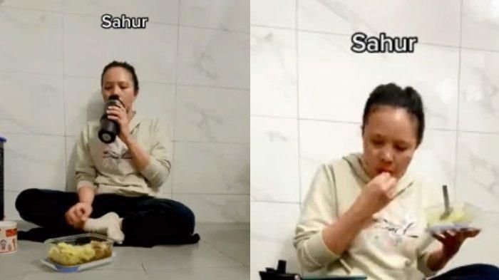 Viral! TKW Indonesia Terpaksa Sahur di Toilet Karena Majikan Larang Puasa