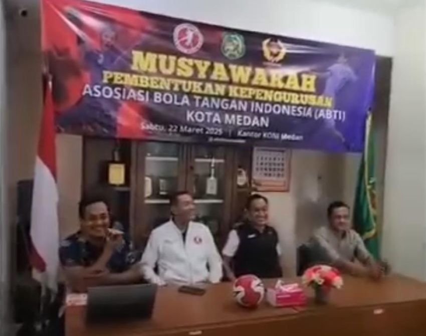 Asosiasi Bola Tangan Indonesia (ABTI) Kota Medan Resmi Terbentuk, Fokus Pengembangan Olahraga ke Masyarakat