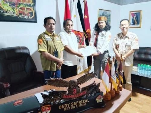 Usai Terima Mandat, Ardi Yunus Siregar Sah Nahkodai Elang 3 Hambalang NKRI Sumut
