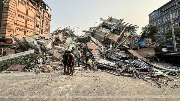 5 Fakta Gempa 7,7 Magnitudo di Myanmar yang Guncangkan Thailand dan Tewaskan Ribuan Orang