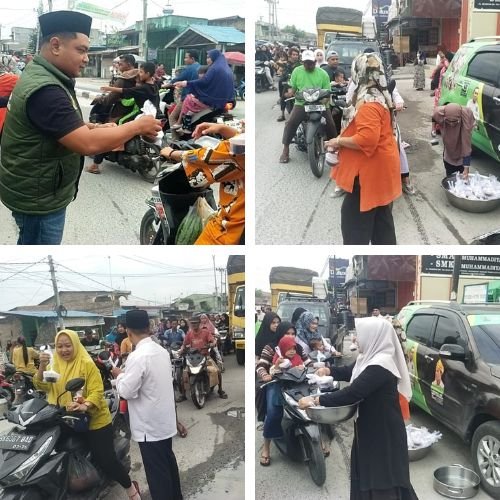 KSJ Batu Bara di Bawah Kepemimpinan Chairul Bariah Konsisten Berbagi Takjil Selama Ramadhan