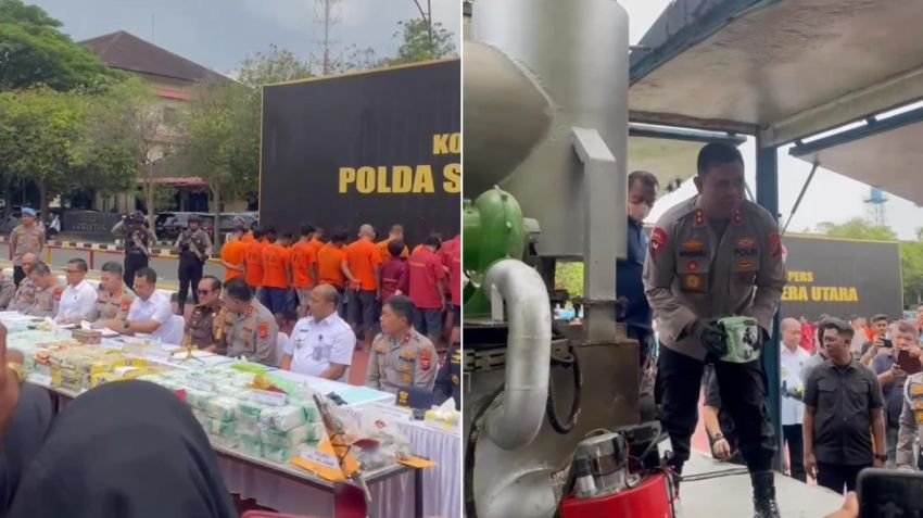 Baru Dua Pekan Jabat Dirresnarkoba, Kombes Jean Calvijn Ungkap 191 Kg Sabu di Sumut