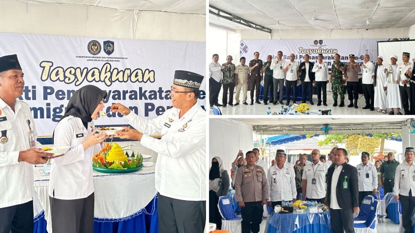 Tasyakuran Hari Bakti Pemasyarakatan ke-61, Kalapas: Momentum Refleksi dan Apresiasi Petugas Pemasyarakatan