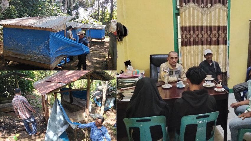 Satpol PP Padangsidimpuan Giatkan Penertiban Pondok di Tor Simarsayang, Amankan Pasangan Tak Sah