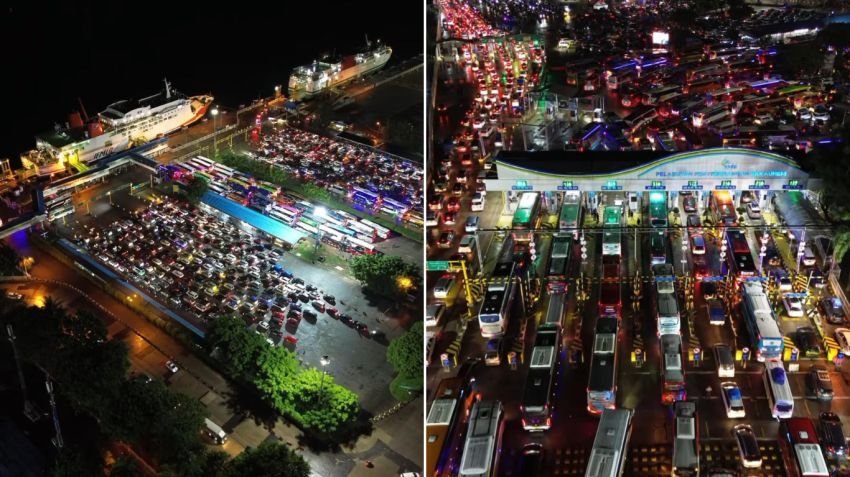 Lonjakan Arus Balik di Pelabuhan Bakauheni, 35.100 Kendaraan Menyeberang ke Merak dalam 24 Jam